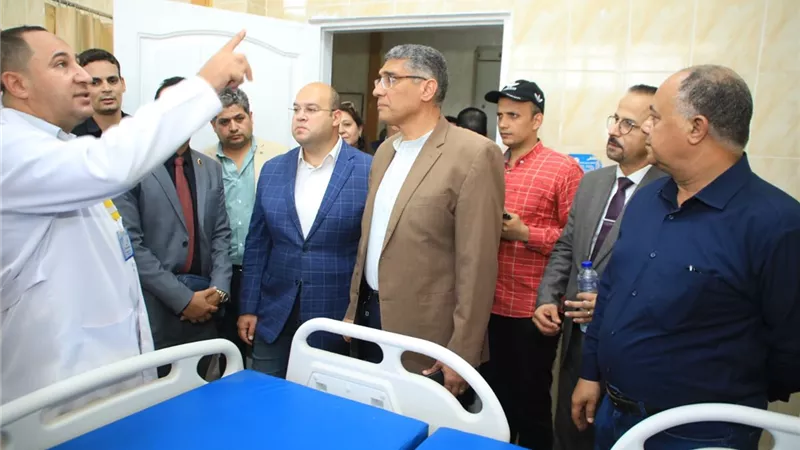 محافظ الجيزة :تطوير وتحسين شامل بالمنظومة الصحية