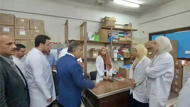 محافظ الدقهلية يفاجئ مركزي السنبلاوين وتمي الأمديد ..صور