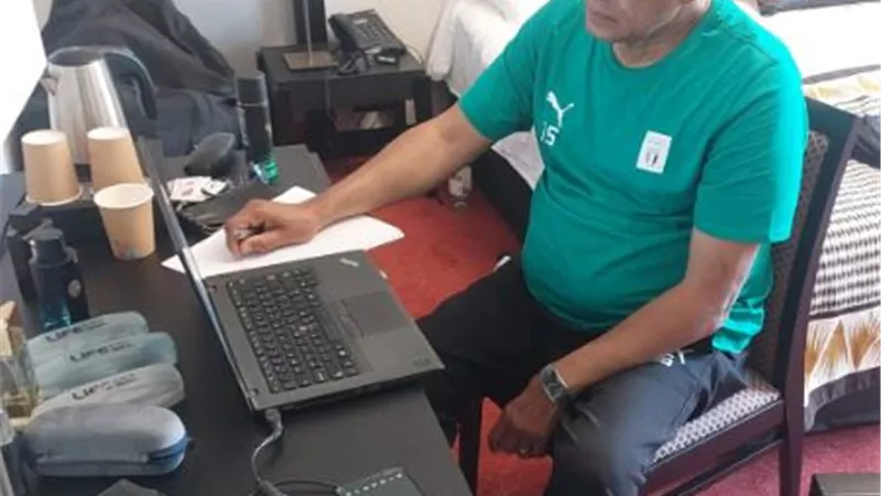 طبيب المنتخب الأوليمبي يحضر اجتماع اللجنة الطبية للاولمبياد