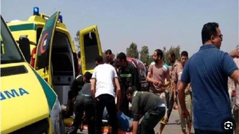 مصرع زوجين وطفليهما في تصادم سيارتين بالشرقية