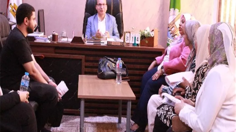 وكيل الصحة بالقليوبية يلتقي المتقدمين للعمل بالوظائف الاشرافية