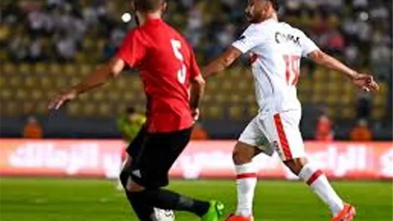 دكة بدلاء الزمالك فى مواجهة بلدية المحلة