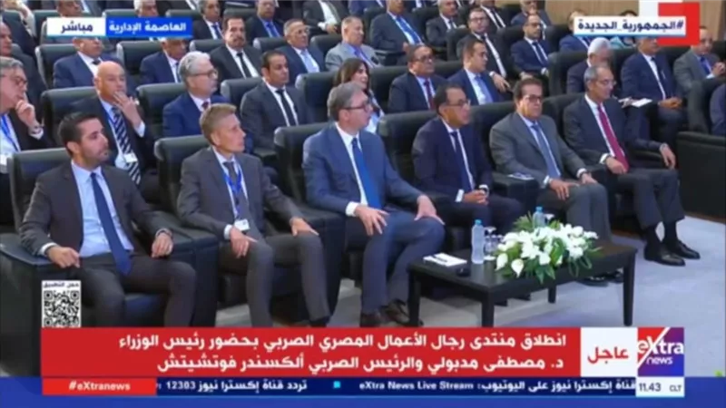 الرئيس الصربي: التعاون مع الحكومة المصرية يعمل بشكل ناجح