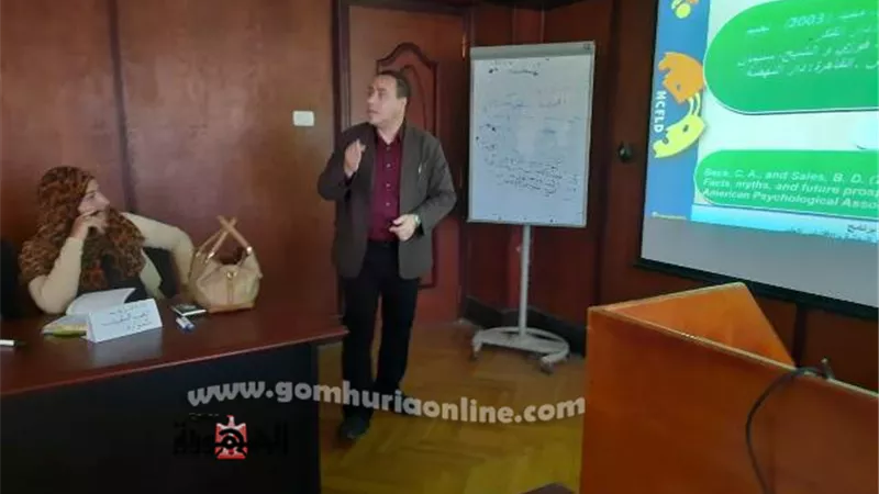 رئيس جامعة السادات تتابع مركز تنمية قدرات أعضاء هيئة التدريس