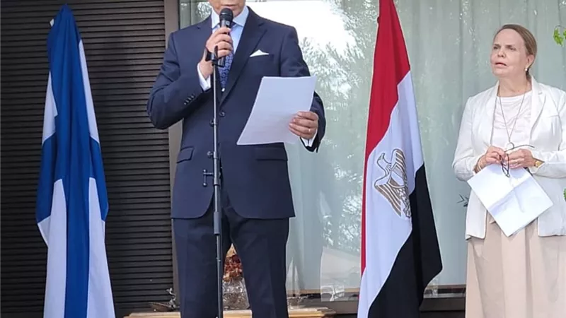 سفير مصر في هلسنكي يؤكد على العلاقات المتميزة مع فنلندا