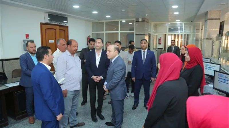 محافظ كفرالشيخ يتفقد المركز التكنولوجي بسيدي غازي