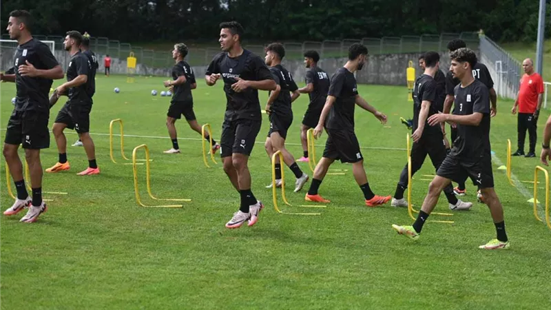 منتخب مصر الأولمبي يختتم تدريباته استعدادا لودية العراق