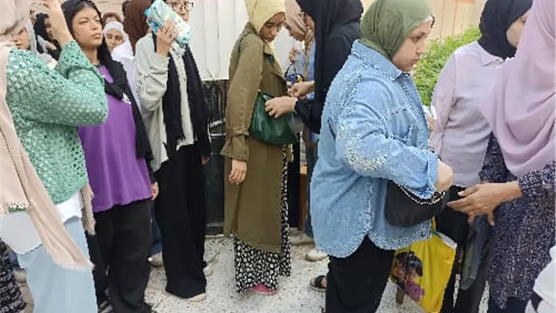 طلاب الثانوية العامة بالقليوبية يتوافدون لاداء الامتحان