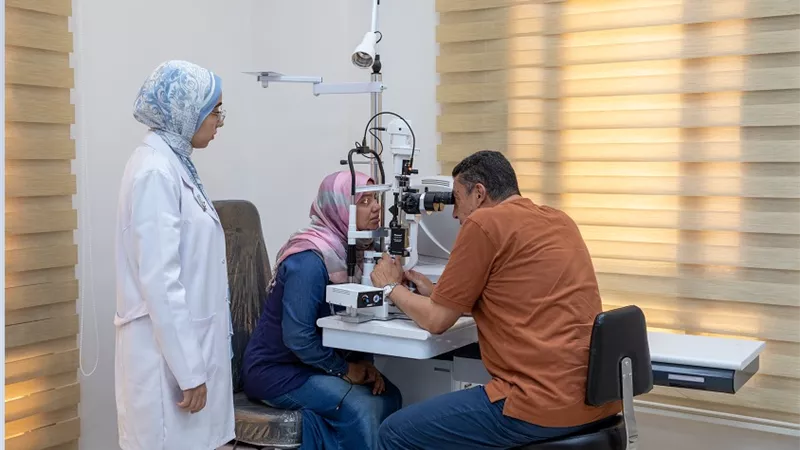 تدريب طلاب المرحلة الاكلينيكية بعيادات كلية طب جامعة الملك سلمان