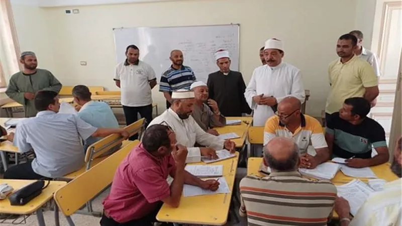 انطلاق أعمال تصحيح الشهادة الثانوية الأزهرية بسوهاج