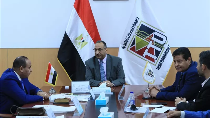 طيبة التكنولوجية بالأقصر تشارك فى مسابقة أفضل جامعة صديقة للبيئة