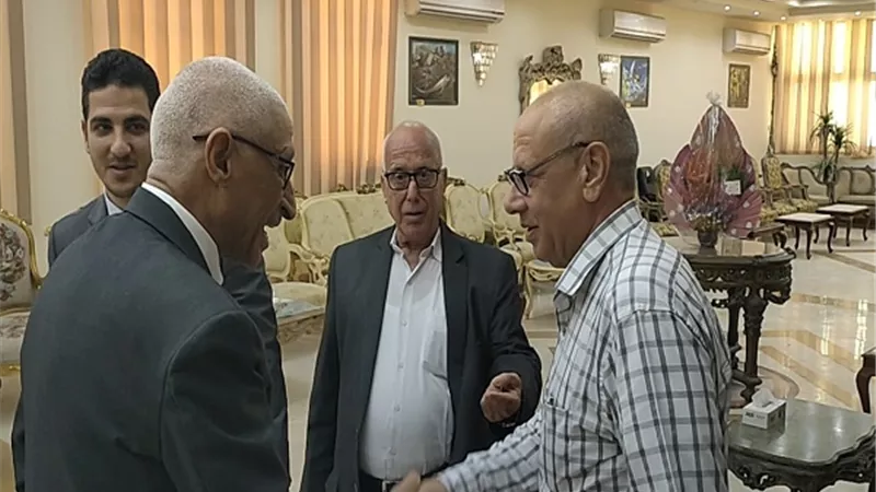 محافظ شمال سيناء يستقبل مجلس إدارة نقابة المهندسين