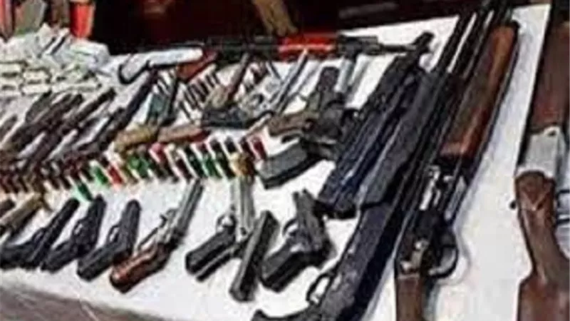 الداخلية: ضبط 103 قطع سلاح ناري وتنفيذ 58 ألف حكم في 24 ساعة