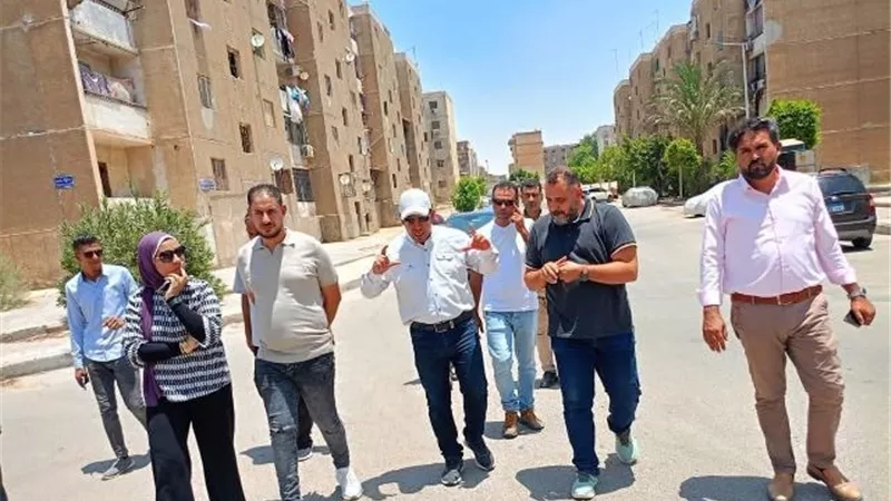قرارات هامة من رئيس جهاز 15 مايو لتحسين جودة الحياة فى المدينة بالصور