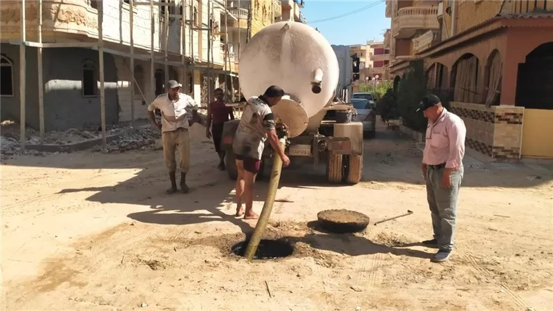 مرزوق في جولة مفاجئة لجمصه: ملف منطقة 15 مايو علي قائمة اهتماماتي
