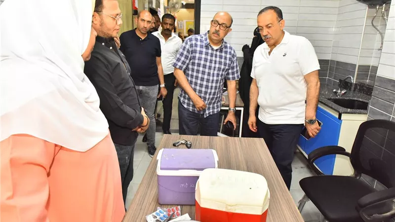 محافظ أسيوط فى جولة علي المراكز والوحدات الصحية بأسيوط الجديدة