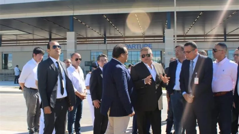 اللجنة العليا للتفتيش الأمنى تتفقد مطارى برج العرب والعلمين