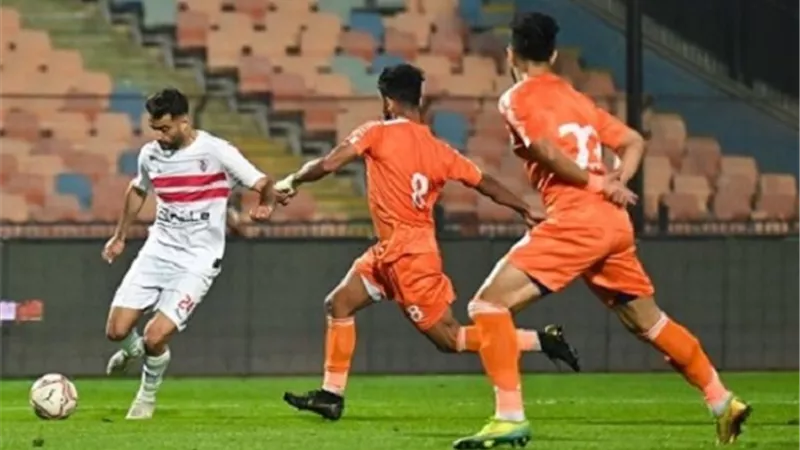 الزمالك متقدماً على بروكسي فى شوط الأهداف الخمسة - شاهد
