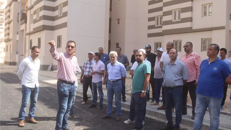 رئيس الجهاز: تسريع وتيرة العمل في مشروع الإسكان الاجتماعي بالعاشر من رمضان