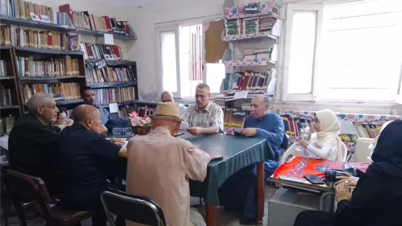 أمسية شعرية لنادي أدب قلين بكفر الشيخ