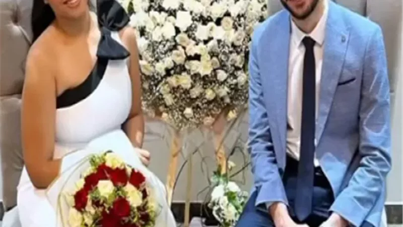 نجل بيومى فؤاد يحتفل بالخطوبة وسط أجواء عائلية
