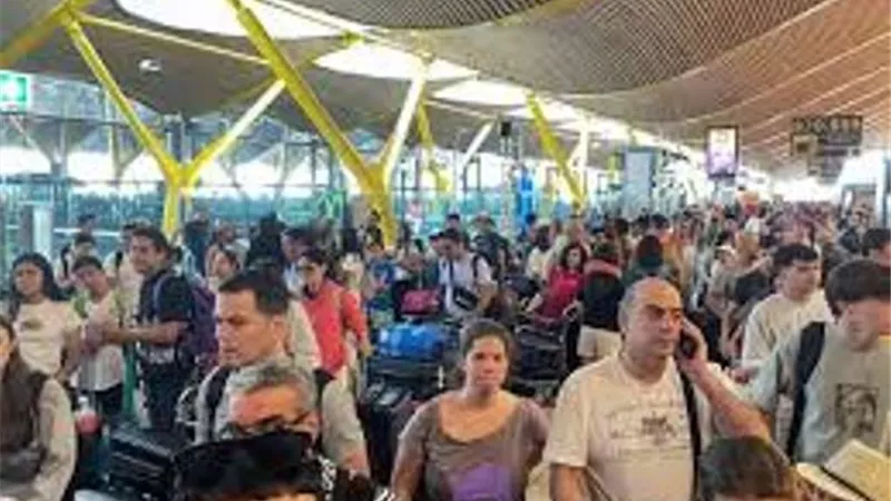 جميع مطارات إسبانيا تعاني من عطل معلوماتي