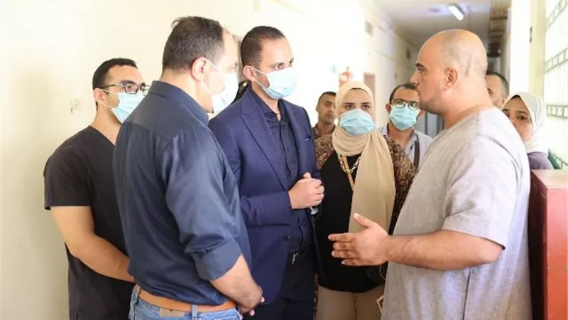نائب وزير الصحة يتفقد مستشفى هليوبوليس