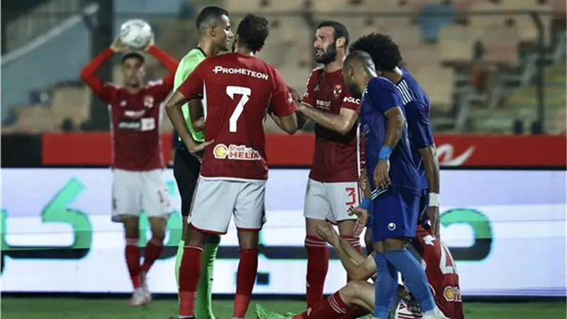شاهد .. رد فعل بيرسى تاو على ركلة الجزاء المهدرة من أبو على