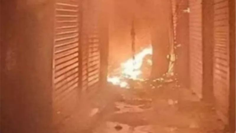 التصريح بدفن 4 جثث في حريق حارة اليهود
