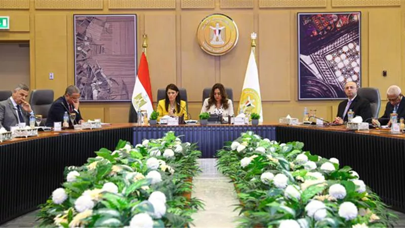 المشاط تعرض جانبا من المشروعات الممولة من الشركاء الدوليين في المحافظات
