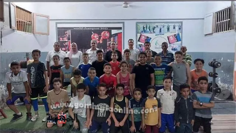 متابعة المشروع القومي للموهبة والبطل الأوليمبي ببنى سويف
