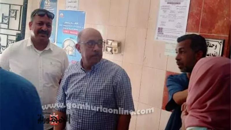 مدير صحة أسيوط يفاجئ العاملين بطبي الوليدية