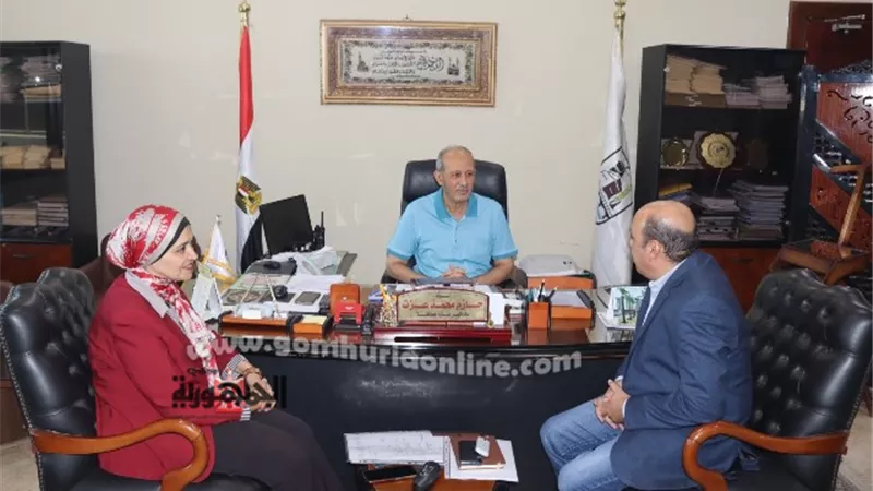 سكرتير بنى سويف يتابع الموقف التنفيذي لرفع كفاءةمستشفى ناصر العام
