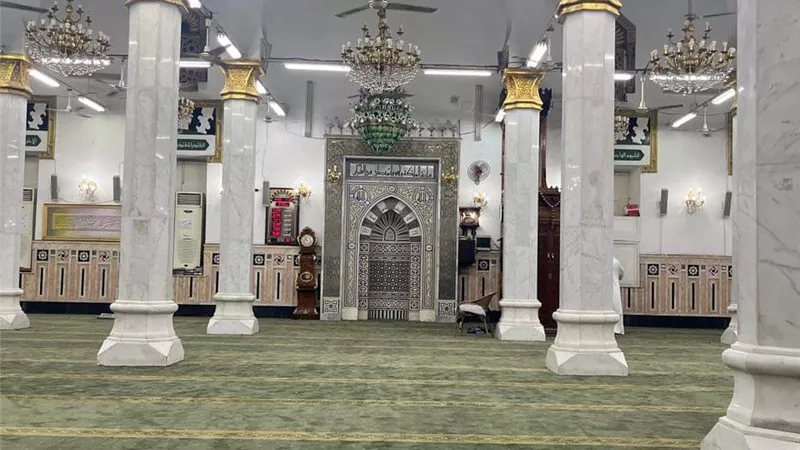 بالصور .. مسجد السيدة نفيسة (رضي الله عنها) بحلة جديدة