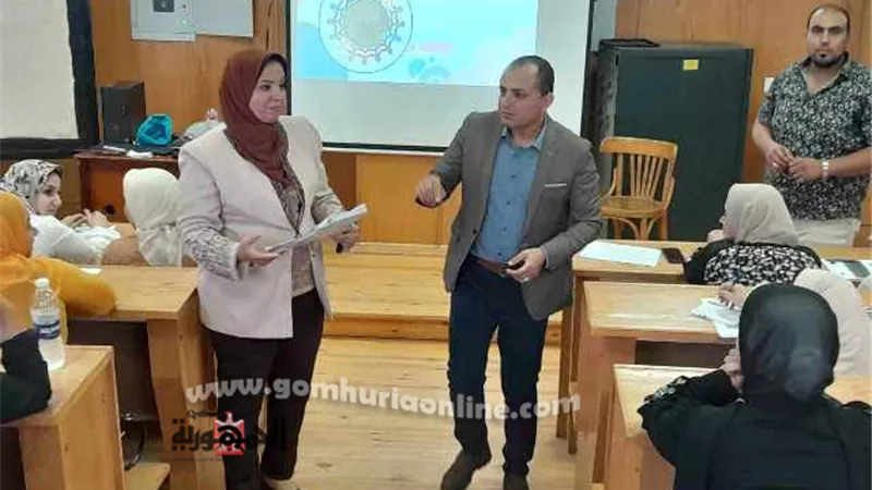 بدء فعاليات أول أيام اختبارات المعلم المساعد بجامعة دمنهور