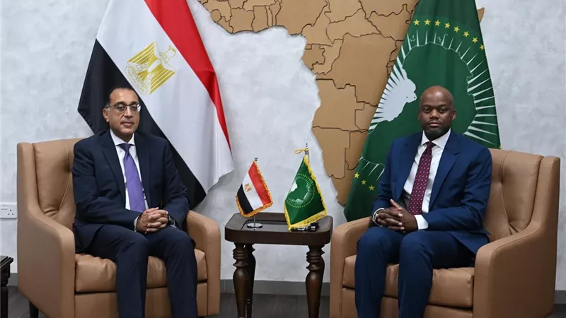 رئيس الوزراء يلتقي سكرتير عام اتفاقية التجارة الحرة القارية الأفريقية