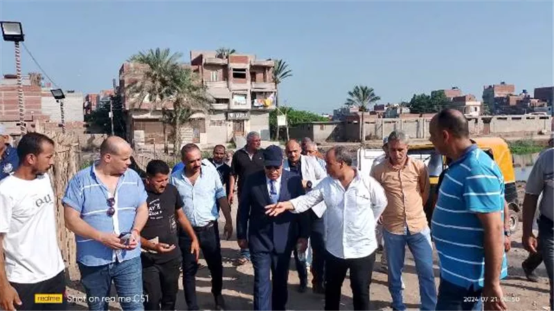 محافظ الدقهلية يتفقد المخابز والمركز التكنولوجي في المطرية