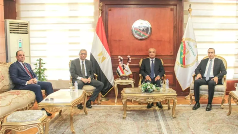 رئيس النيابة الإدارية يستقبل وكيل أول مجلس النواب