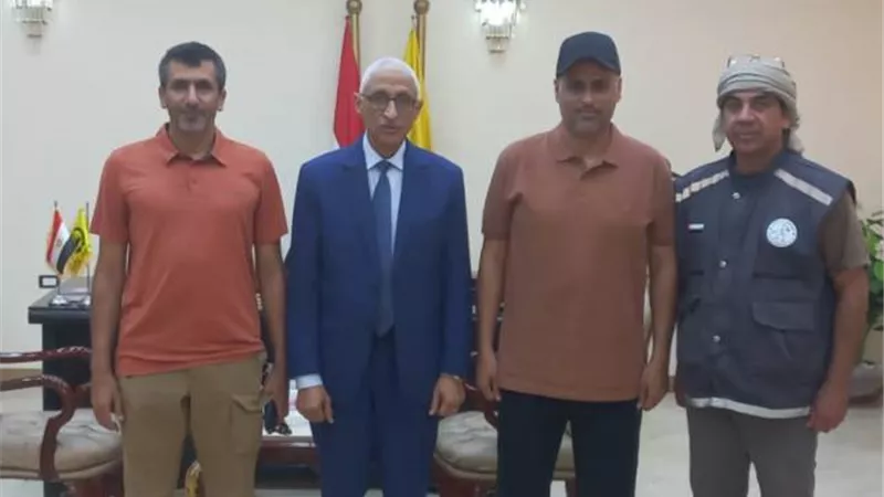 محافظ شمال سيناء يستقبل وفد رفيع المستوى من دولة الإمارات