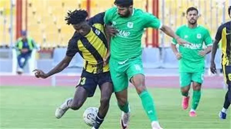 التعادل بهدف يحسم مواجهة المقاولون والمصري فى الدوري