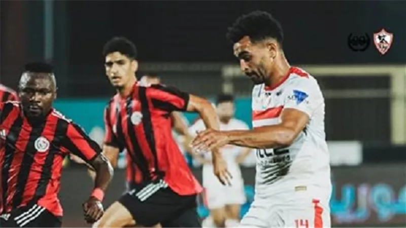أوباما يعزز النتيجة بالهدف الثاني للزمالك أمام الداخلية في الدوري