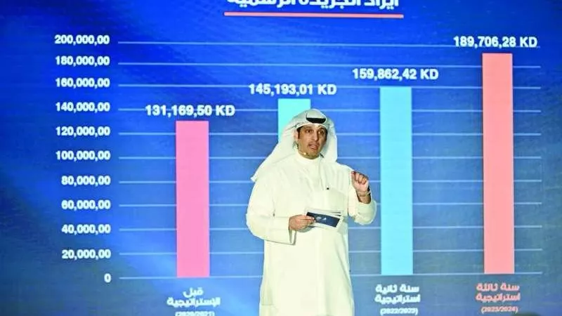 وزير الإعلام الكويتي : قناة الكويت الإخبارية نافذة جديدة على العالم