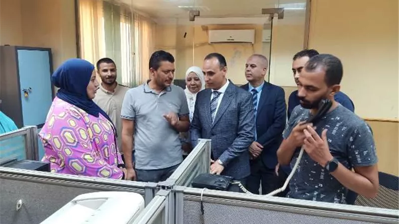 وكيل وزارة الصحة بالشرقية الجديد يتفقد ديوان عام المديرية