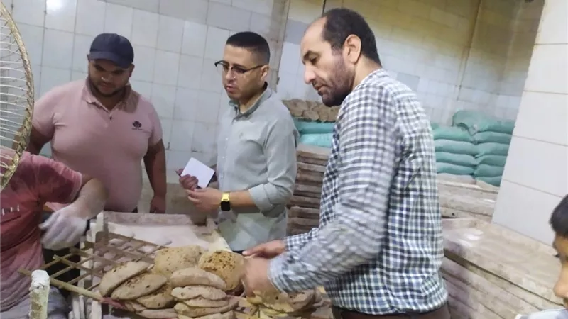 الغربية تواصل شن الحملات التفتيشية المفاجئة علي المخابز البلدية