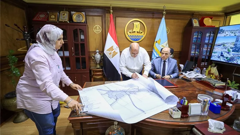 محافظ كفرالشيخ يصدق علي المخطط الإستراتيجى المحدث لمدينة قلين