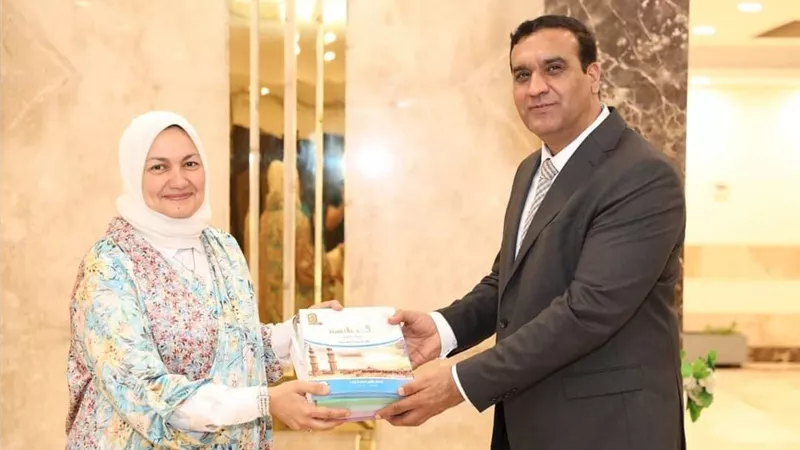 مستشار الأزهر للوافدين تستقبل المستشار الثقافي لسفارة أفغانستان