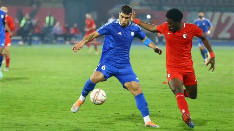 مودرن سبورت يكتسح سموحة بثلاثية فى الدورى