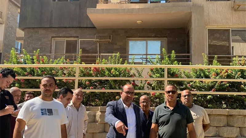 جولة تفقدية لرئيس جهاز حدائق أكتوبر بمشروع دار مصر