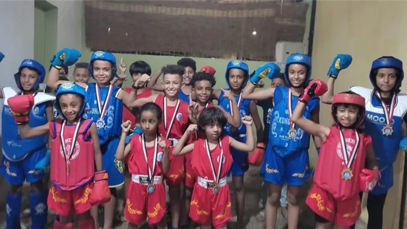 محافظة البحر الأحمر تحصل على ١٤ مركز ببطولة الجمهورية للكونغ فو