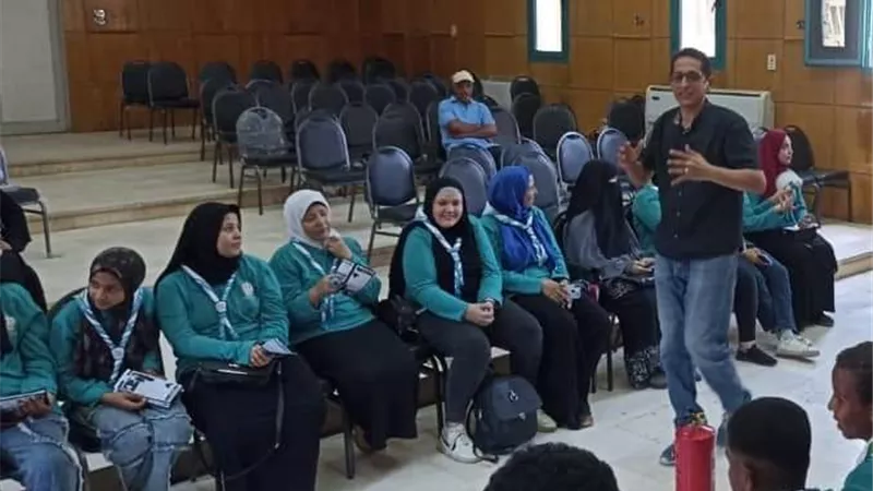 دورة عن الحماية المدنية لمراكز الشباب بسوهاج
